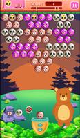 Funny Bear Bubble Shooter Game Affiche