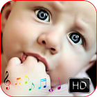 Funny Baby Sound and Ringtones أيقونة