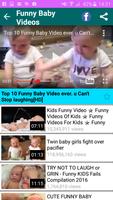 Funny Baby Videos capture d'écran 1