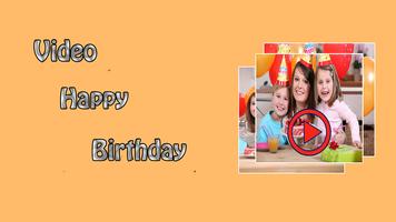 Happy Birthday Video Maker ảnh chụp màn hình 2