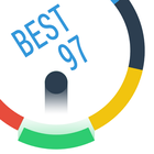 Colored spinner icono