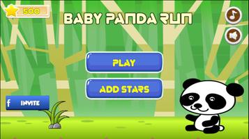 Baby Panda Run - Jungle The Adventure Affiche