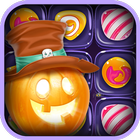 Halloween candy block puzzle आइकन