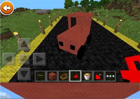 Mod Minecraft Car Pe Game Ekran Görüntüsü 1