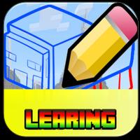 Learning Draw Minecraft Pro poster