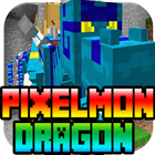 ikon PIXELMON MINECRAFT DRAGON FLY