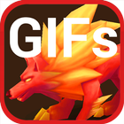 Funny Gifs: Monster ikona