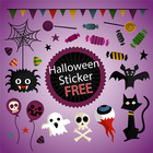 Halloween Stickers icône