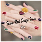 funny nail design ideas icône