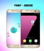 funny sms & android ringtones الملصق