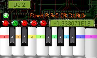 Funny Piano Calculator screenshot 2