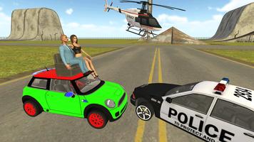 Mini Car & Pick Up Girls: Policja w mieście plakat