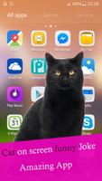3 Schermata Cat walks on screen phone funny joke