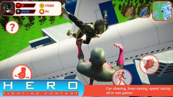 Hero Fighting Contest تصوير الشاشة 2