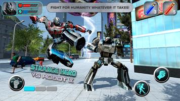 Strange Hero vs Robot X screenshot 2