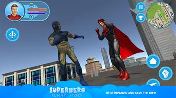 Superhero: Funny Story تصوير الشاشة 1