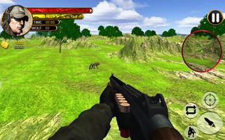 3D Sniper Wolf Hunting تصوير الشاشة 1