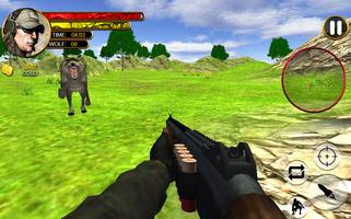 3D Sniper Wolf Hunting capture d'écran 2