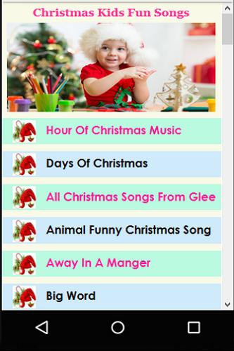 Kids Fun Christmas Songs For Android Apk Download