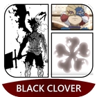 wallpaper black clover anime-icoon