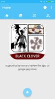 wallpaper black clover anime पोस्टर