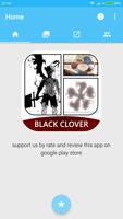 wallpaper black clover anime 포스터