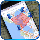 GPS Fields Area Maps: Land Surveys & Measurements आइकन