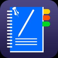 color note with password পোস্টার
