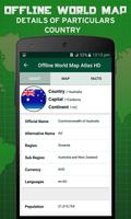 Offline World Map Atlas HD imagem de tela 2