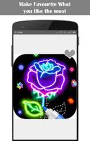 Learn To Draw Glow Flower screenshot 1