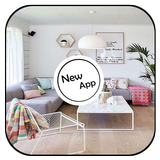 Living Room Interior Design icône