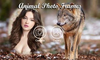 Animal photo frame Cartaz
