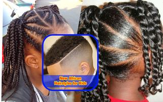 New African Hairstyles for Kids Vid Affiche
