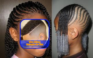New African Hairstyles for Kids Vid capture d'écran 1