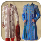 Sherwani Men Photo Suit New آئیکن