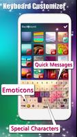 Fun Emoji Keyboard Customizer capture d'écran 2