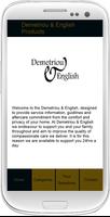 Demetriou and English poster