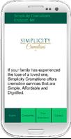 Simplicity Cremation poster