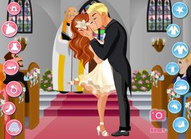 First Kiss Wedding poster