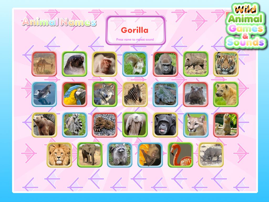 Wild animals игра