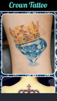 Crown Tattoo الملصق