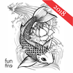 Koi Fish Tattoo Design