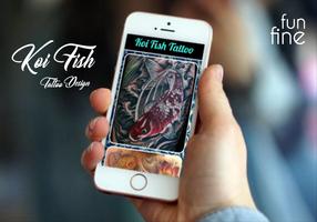 Koi Fish Tattoo Affiche