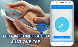 Open Wifi Connection Finder –  WIFI Speed Test syot layar 1