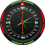 Military Compass – Route Tracker, Location Finder Zeichen