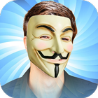 Anonymous Mask Photo Stickers biểu tượng