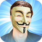 Anonymous Mask Photo Stickers icono