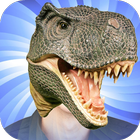 Dinosaur Head Photo Stickers simgesi