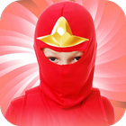 Ninja Head Photo Stickers آئیکن