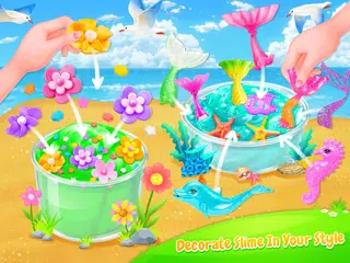 download Fluffy Trendy Slime - Mermaid  APK